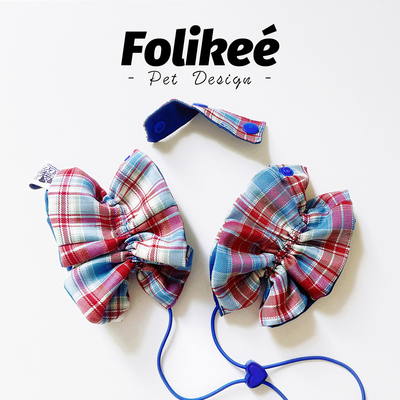 Folikee西部丹宁双面美卡耳套