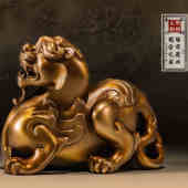 西汉元 帝渭陵六珍 辟X OGRM奥格瑞玛博物馆系列 青铜版 貔貅