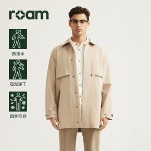 Bryan新升级防泼水roam风衣 roameverywhere英伦风风衣 24年新品