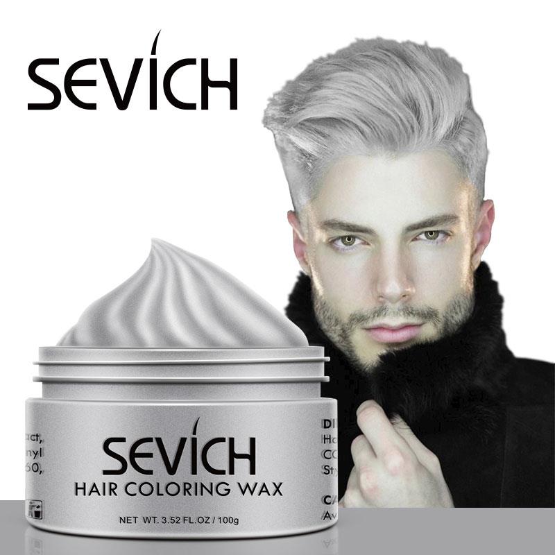 Sevich Temporary Hair Color Wax Men Diy Mud One-time Molding 个人护理/保健/按摩器材 按摩棒/锤 原图主图