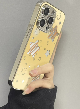 黄色星星BL适用于小米15手机壳14Ultra/14pro保护套13PRO新款12/12s/x软11青春小众Civi4pro女MAX4玻璃12sPRO