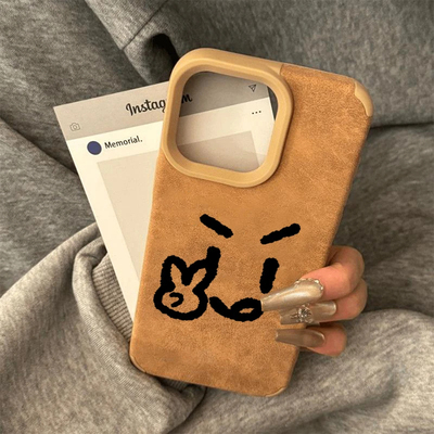 ZKA剪刀手小人适用于oppo reno13pro/reno9手机壳reno10创意reno8/6阶梯全包realmegt7pro女findx8防摔