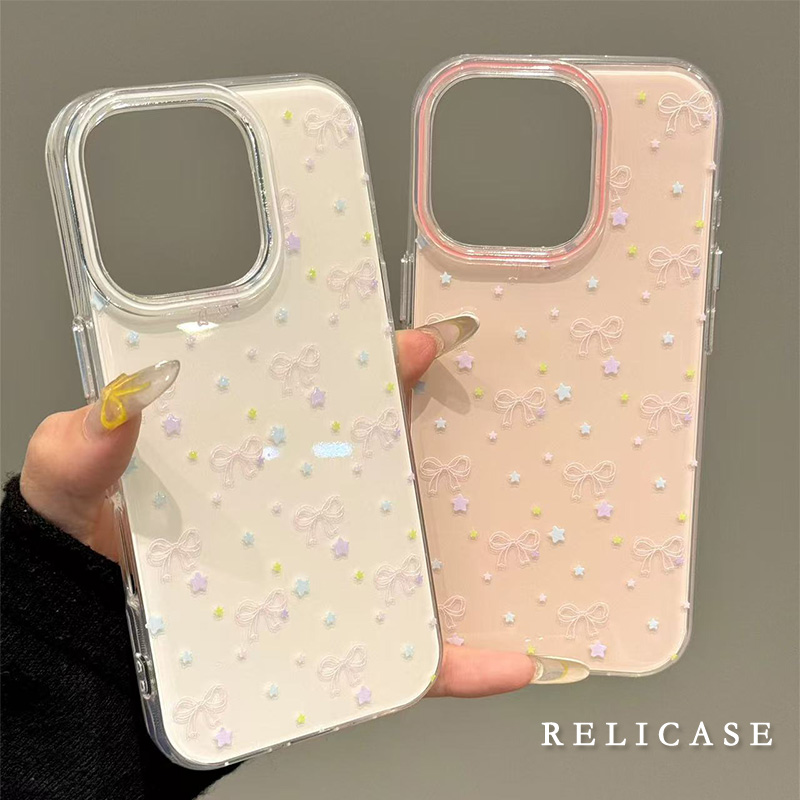 ZKA韩系简约蝴蝶结碎花适用于荣耀400/300ultra/200pro/90/80手机壳荣耀magic8PRO女x70荣耀X60magic6白底IMD