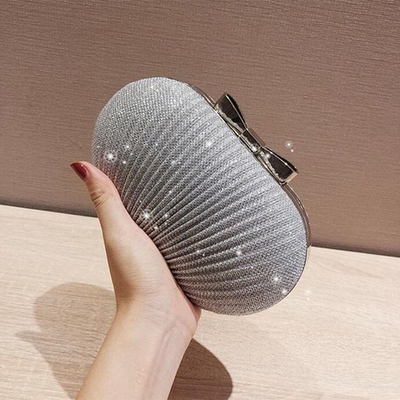 Bridal Beaded Women Evening Bag Handbags Elegant Clutch Egg