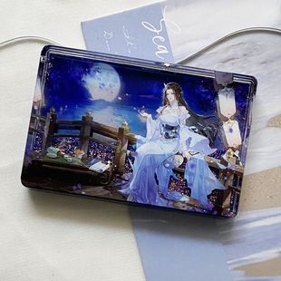 遇见逆水寒周边叶雪青师姐流沙麻将砖流麻亚克力立牌方承意明信片