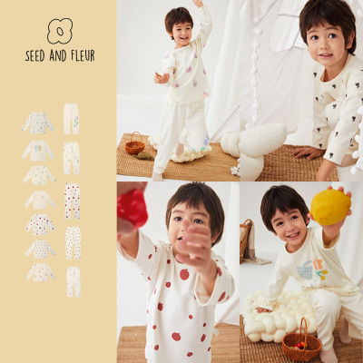 分体套装纯棉宝宝家居服两件套