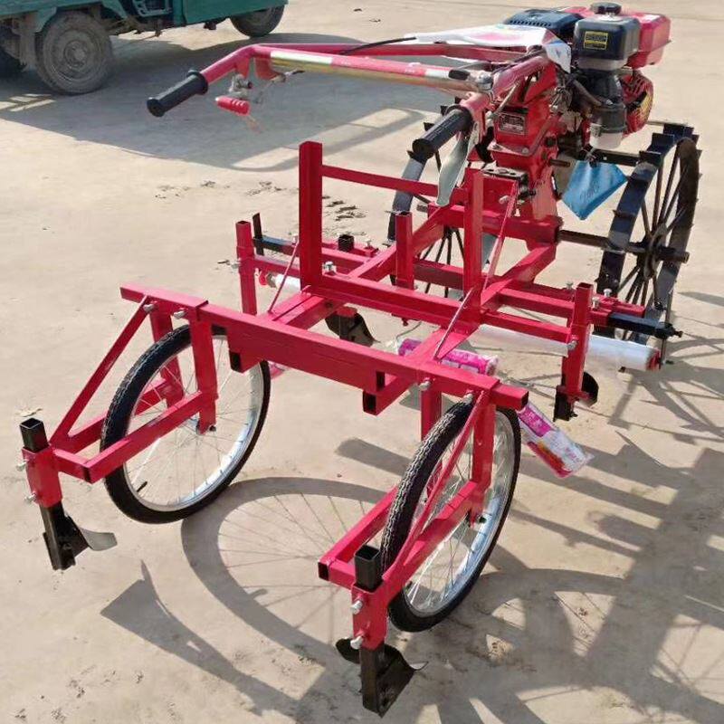 农用起垄覆膜机 宽窄可调烤烟盖膜机烤烟地膜机 80-120宽地膜机