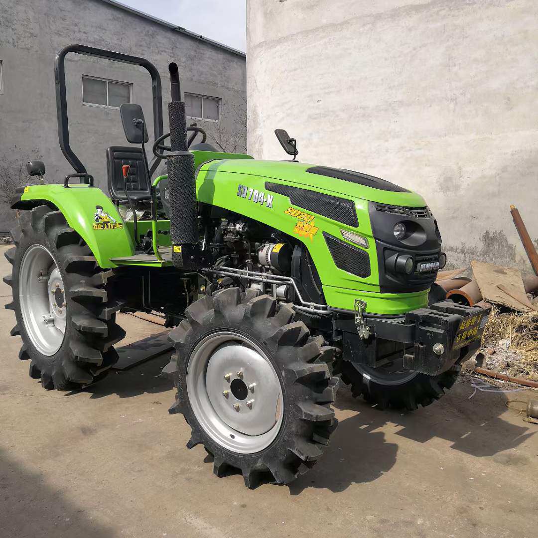 常力804大棚王拖拉机 农用15马力迷你犁地机 低矮偏座管理机