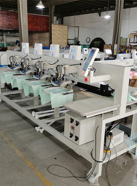 婚纱礼服装4头电脑全自镶钻点钻机rhinestone hot fixing machine