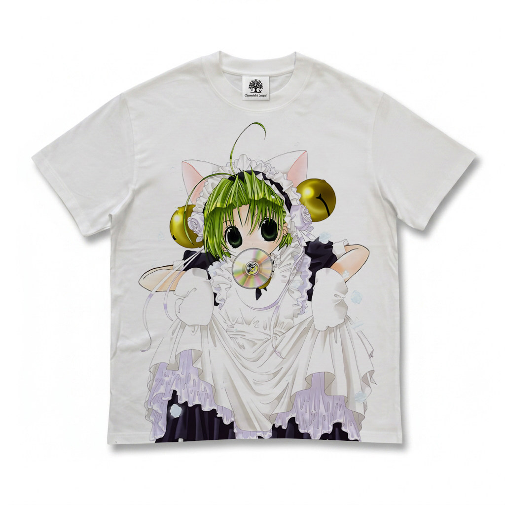 Made in Heaven 铃铛猫娘DiGiCharat90s复古小众印花纯棉短袖