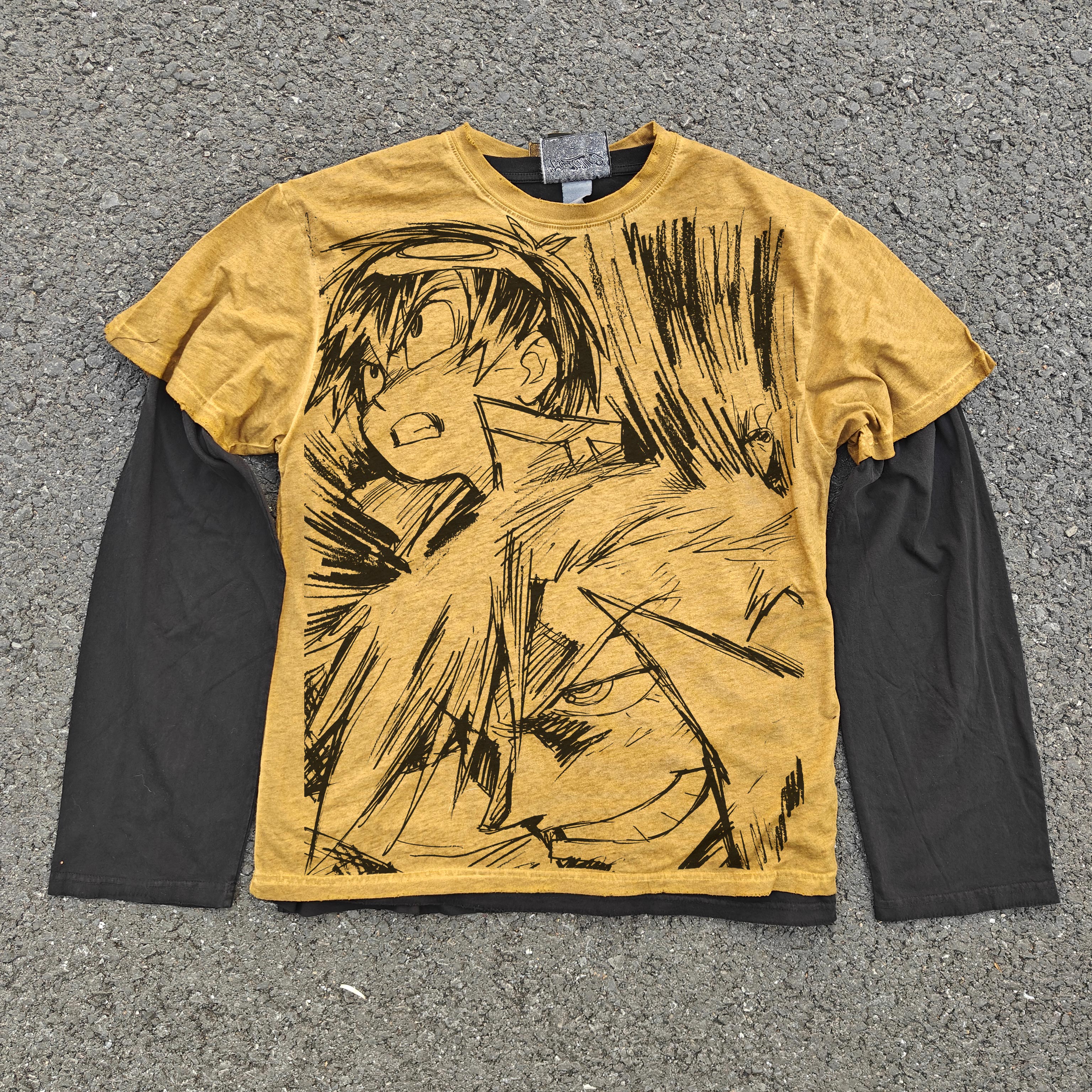 只为快乐 只做喜爱  今石洋之天元突破红莲螺岩线稿秋冬叠穿长袖