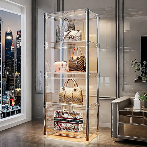 全透明展示柜包包收纳神器