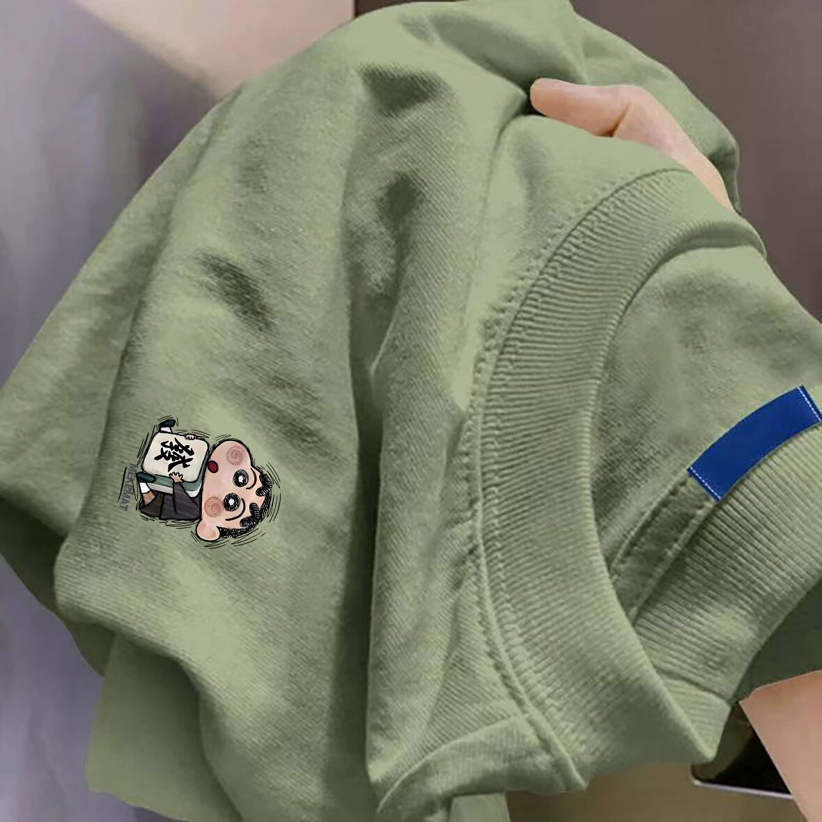 品牌出口外贸撤回尾货专柜～蜡笔小新印花纯棉男女短袖T恤上衣潮