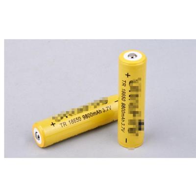 厂家正品18650锂电池9800mAh大容量3.7V 强光手电筒充电电池