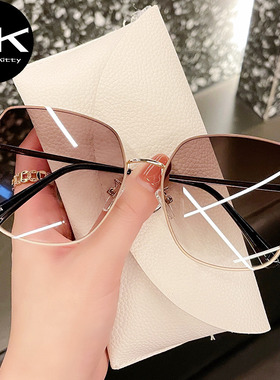 Cherry Kitty韩国时尚大框墨镜女2025年新款防紫外线太阳眼镜男