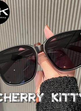 Cherry Kitty韩国 套镜偏光太阳镜男女可套近视眼镜墨镜夏季防晒