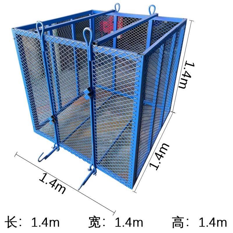 钢筋混凝土吊笼吊气砖网格笼加气砖吊塔提升机吊篮建筑机械等设备