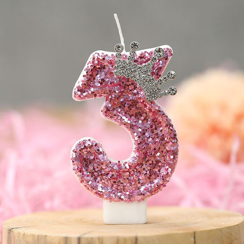 少女心派对蜡烛蛋糕插件数字