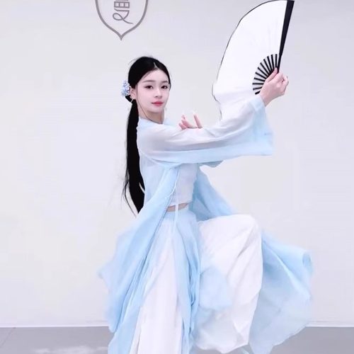 新款古典舞舞蹈服爵士风练功服