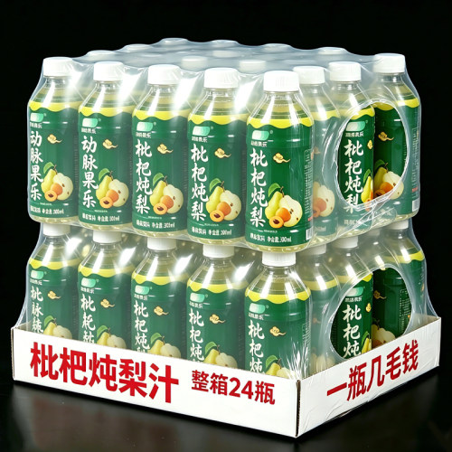 枇杷炖梨整箱24瓶*300ml装清爽解腻解渴果汁饮料0脂肪新日期特价