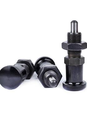 碳钢复位型细牙旋钮柱塞PXAN5/6/8/10/PXKN12/16/L弹性分度定位销