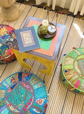 速发家懒用坐墩客厅台卧室蒲团地上坐垫亚人地毯榻榻米墩子