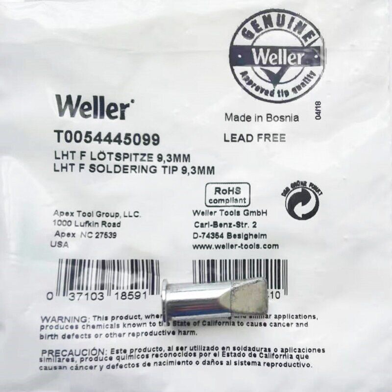 速发威乐WEER LHTF .M凿型烙铁头LHT F烙铁嘴WSP150电烙铁专用