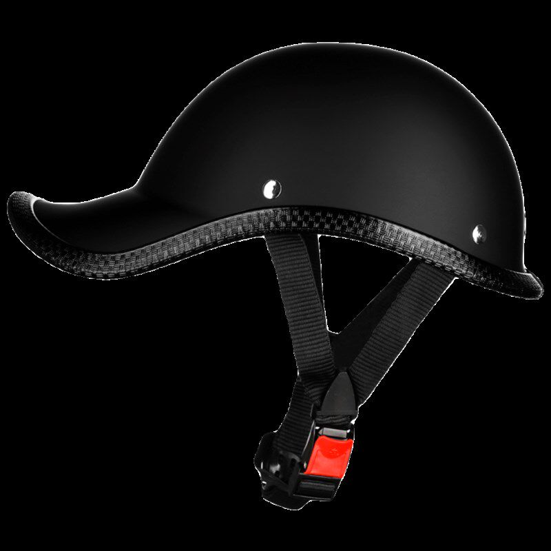 速发摩全男复古头盔车电动车机车个性翘盔安托帽复古车半盔哈雷瓜