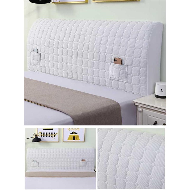 速发【直播推荐头1VPR床】床套加厚新款全包床头罩罩头套软包木床