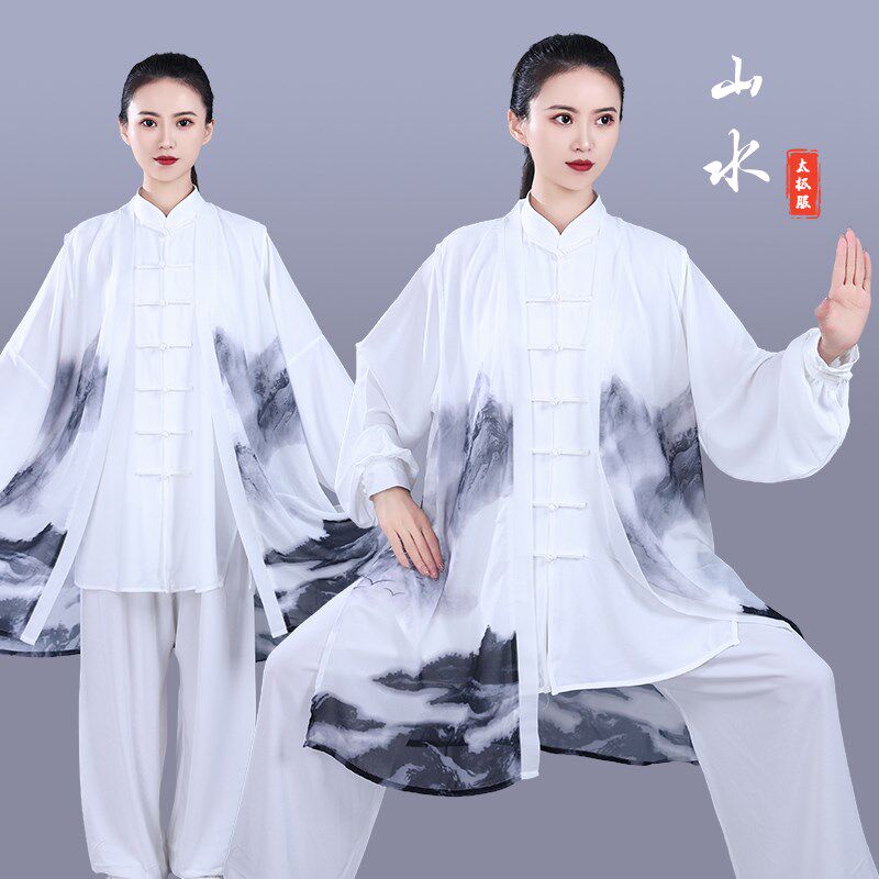 速发太武服春比赛练功太服极拳演出服春中老年极术服新中式