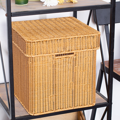 速发格儿柜方形收纳箱大号子童玩具收纳筐宿舍衣物整理筐编