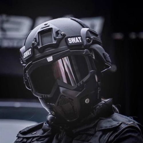 速发儿童全术头盔面具成人迷装cs训练装备战套重型军武战斗头盔