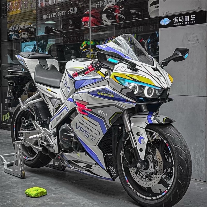 速发小忍者摩托车双缸水冷0风s2r5春蛟龙40c跑车公路赛可上牌