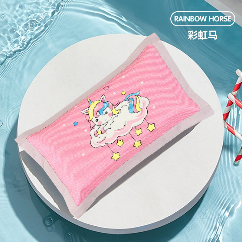 速发儿童枕套6x50夏天幼0园宝宝小号单个40x0儿冰藤枕头套