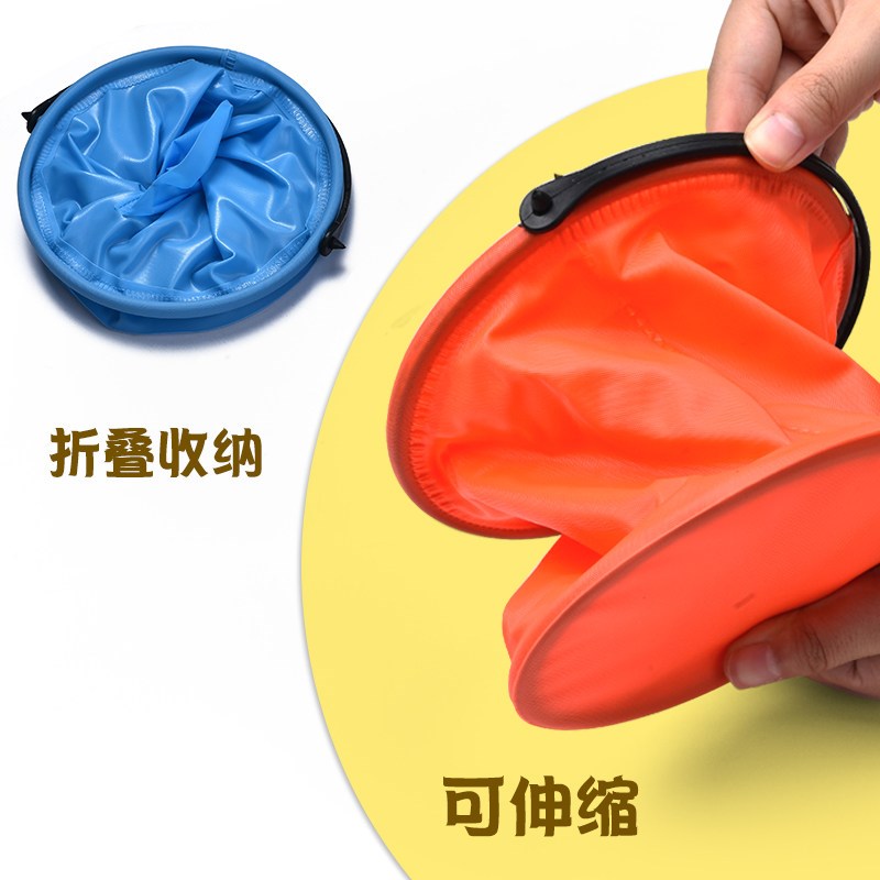 速发洗笔桶/颜料水粉绘画水彩小水桶便携手提国画油画折叠