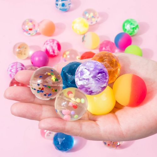 速发2号弹力无儿童弹毒弹跳球实心球类玩具小跳跳球橡胶球弹球球