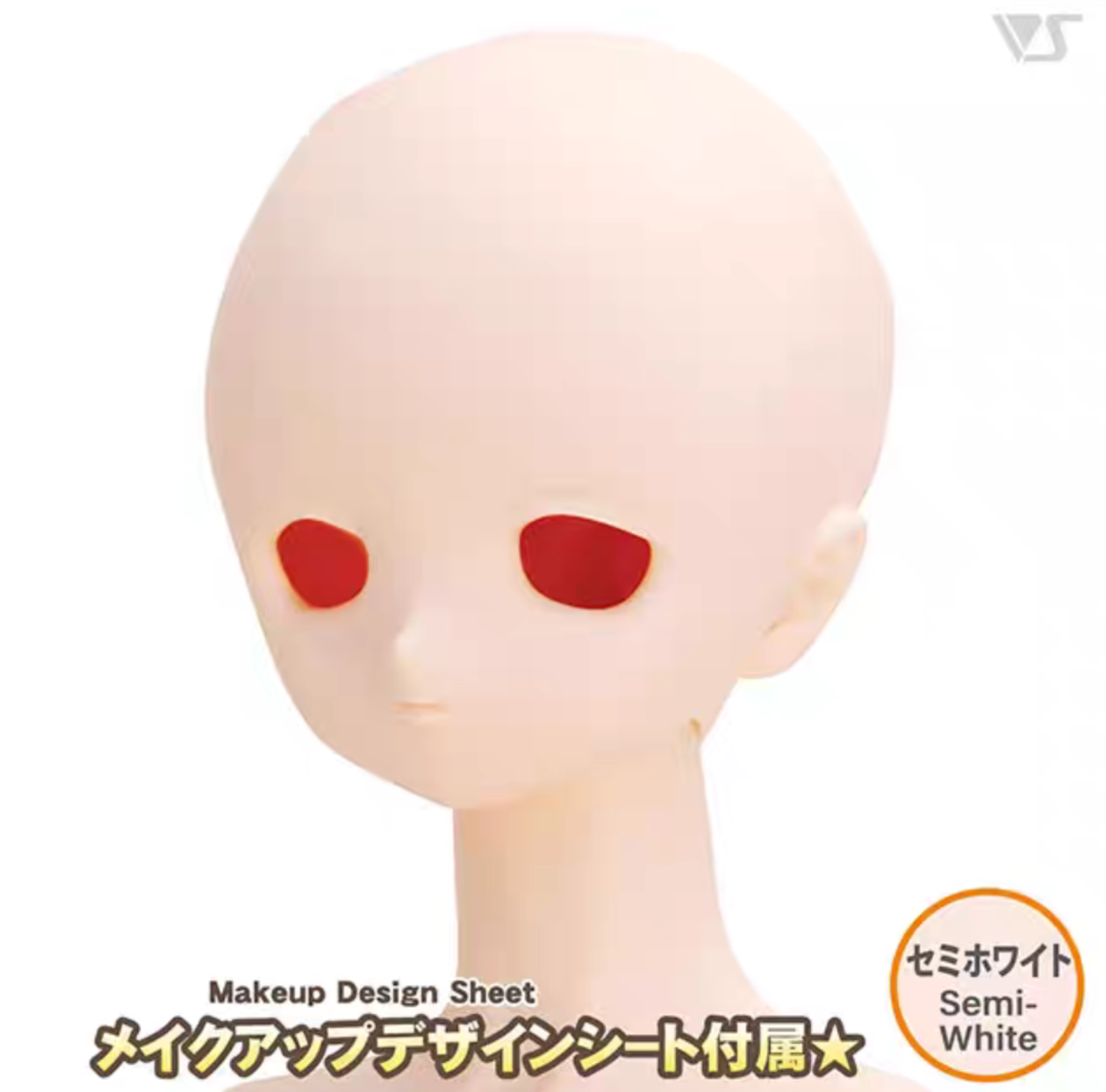 VOLKS DOLLFIEDREAM  DD MDD 素头 01  ddh01现货老v人偶胶皮半白