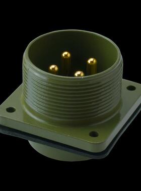 5015 4芯美军标航空插头 MS3108A 22-22S MS3102A 22-22P连接器