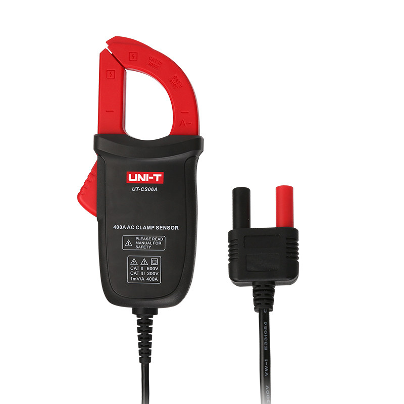 优利德UT-CS06A交流电流传感器高精度钳形电流探头万用表互感器
