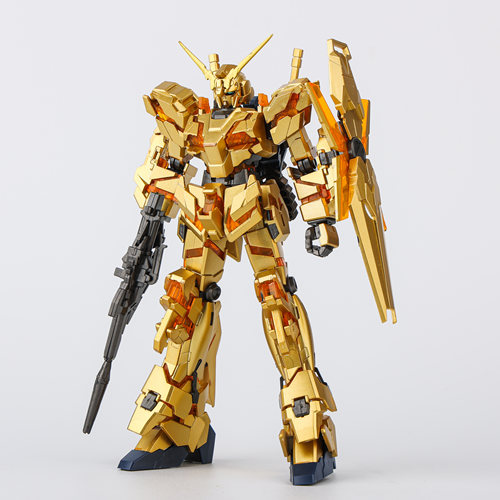新品HG黄金双子座独角兽高达模型