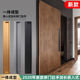120 隐暗夜黑 新移门现代推拉门扣手嵌入式 折叠门衣柜门暗拉手暗装