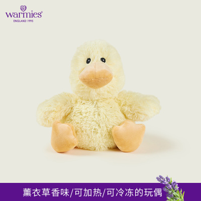 官方正品warmies鸭子玩偶