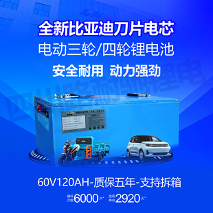 电动三轮车锂电池比亚迪刀片磷酸铁锂大容量大功率长续航动力锂电