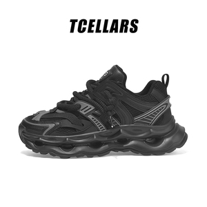 TCELLARS运动鞋官方正品男鞋2023秋冬季厚底防滑老爹鞋情侣休闲鞋