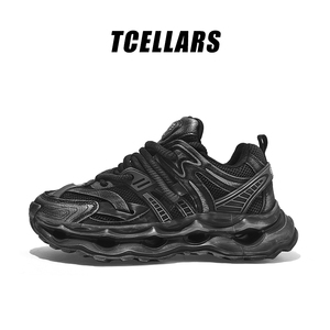 TCELLARS老爹鞋百搭复古做旧脏脏鞋2024春秋款休闲鞋子增高运动鞋