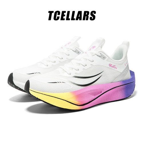 TCELLARS新款跑步鞋男款夏轻便透气2026新款时尚百搭女休闲运动鞋