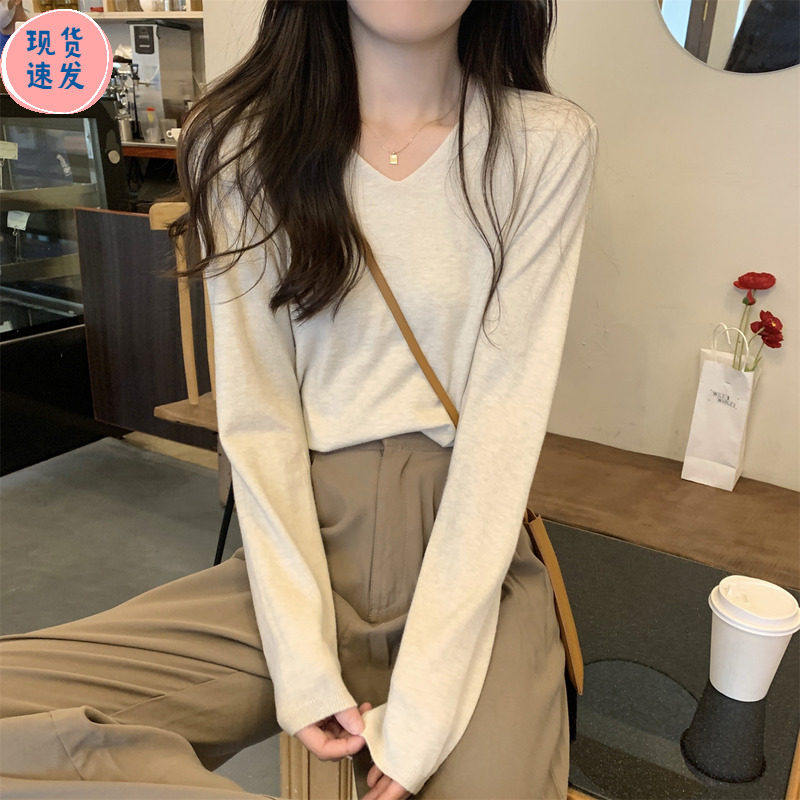 早春2025新款法式低领宽松打底衫高级感毛衣内搭长袖针织衫女上衣,个性定制/设计服务/DIY,棉服工装,淘宝优惠券,粉丝福利购,淘宝优惠卷