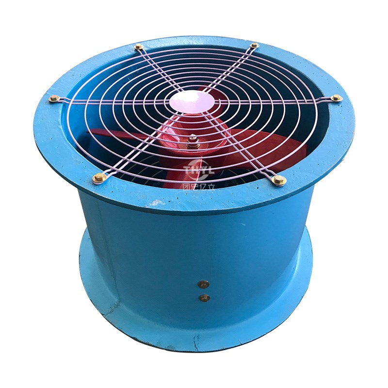 玻璃钢管道风机FT35-11-6.3轴流式固定式岗位工业静音排气扇百叶