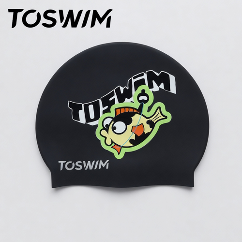 【样品清仓】TOSWIM拓胜正品儿童泳帽布帽防晒宝宝不勒头游泳帽