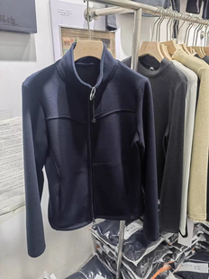 只有米色L和XL2026新款外套女宽松显瘦长袖女潮加厚加绒瑜伽服